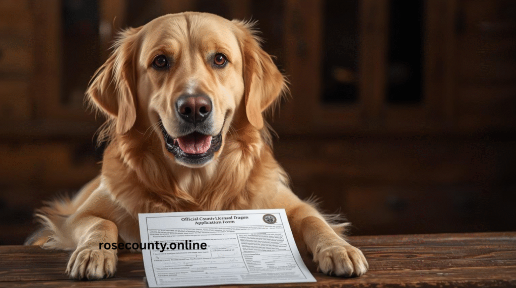 Rose County dog license 2026 application guide